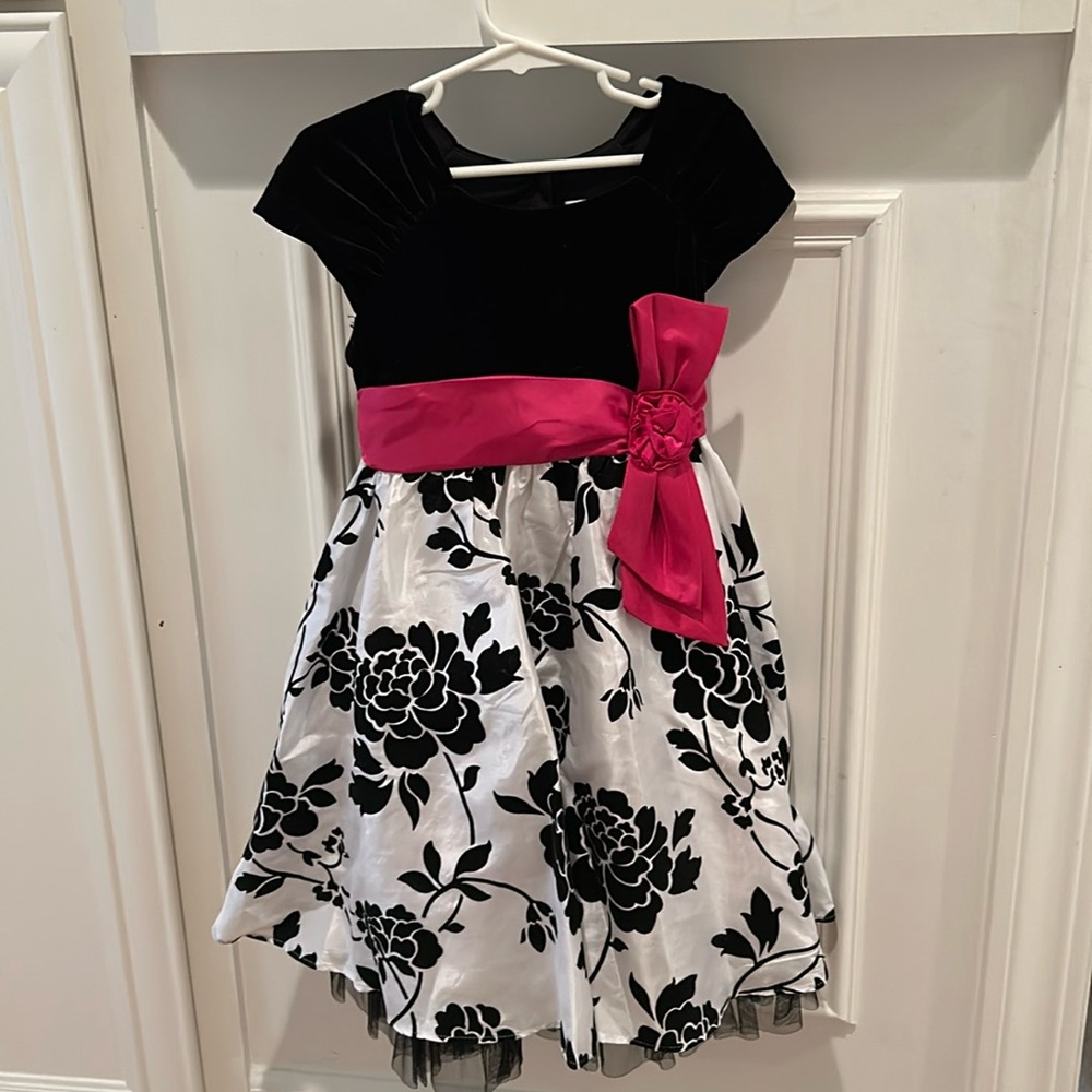 Jona Michelle girls dress, size 6. Worn once; like new. - Picture 1 of 4